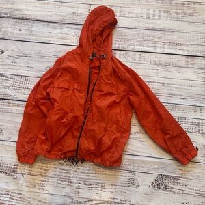 Blank NYC Bright Orange Jacket with Black Label